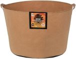 Gro Pro Essentials 30 gallon Tan Fabric Pot with Handles (24 pack)