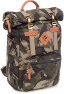 The Drifter Rolltop Backpack REVELRY CAMO BROWN