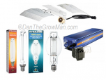 Econo Lighting Dimmable Package Non Air-Cooled, 1000W Complete System