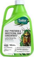Safer Pyrethrin & Insecticidal Soap Concentrate II Gallon
