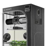 Advance Grow Tent System 4x4, 4-Plant Kit, Integrated Smart Controls to Automate Ventilation, Circulation, Full Spectrum LED Grow Light