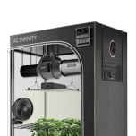 Advance Grow Tent System 2x2 Compact, 1-Plant Kit, Integrated Smart Controls to Automate Ventilation, Circulation, Full Spectrum LED Grow Light